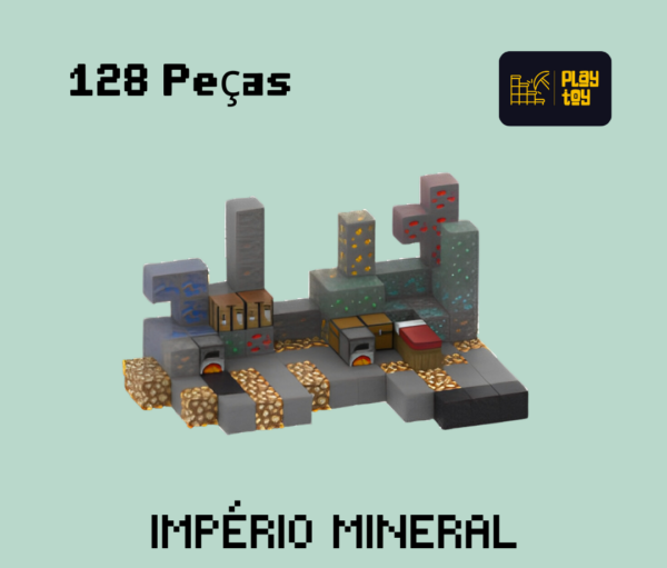 Imperio Mineral Minecraft® 128 peças